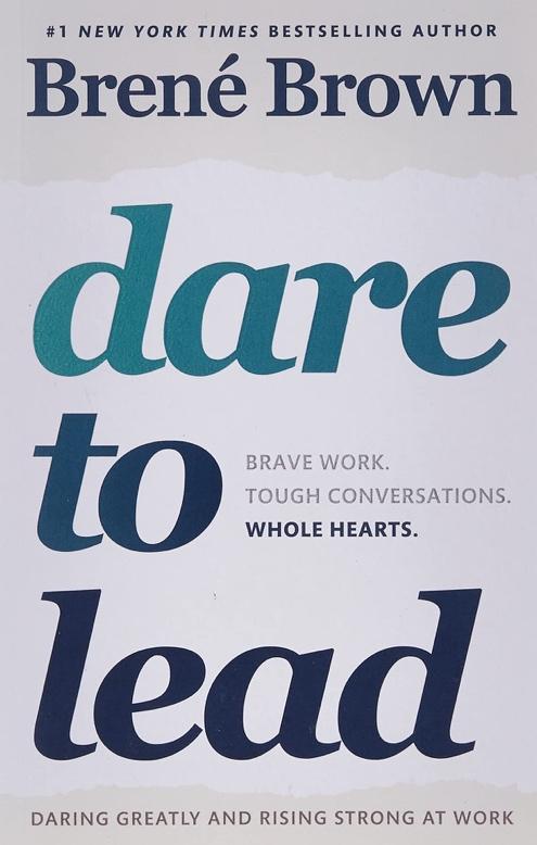 cover image of "Dare to lead" by Brene Brown