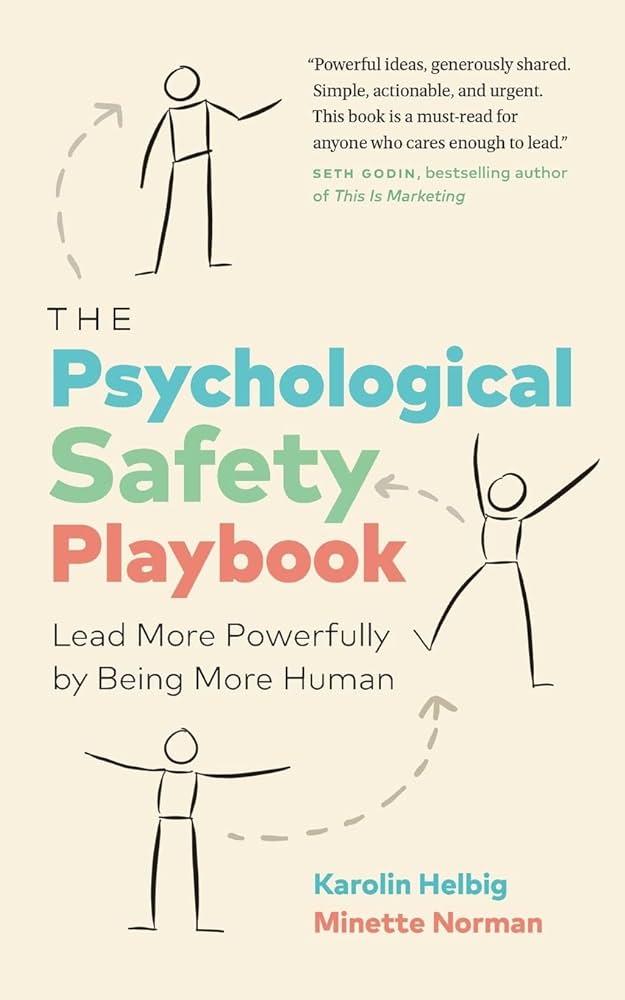 Cover image of the Psychological safety playbook