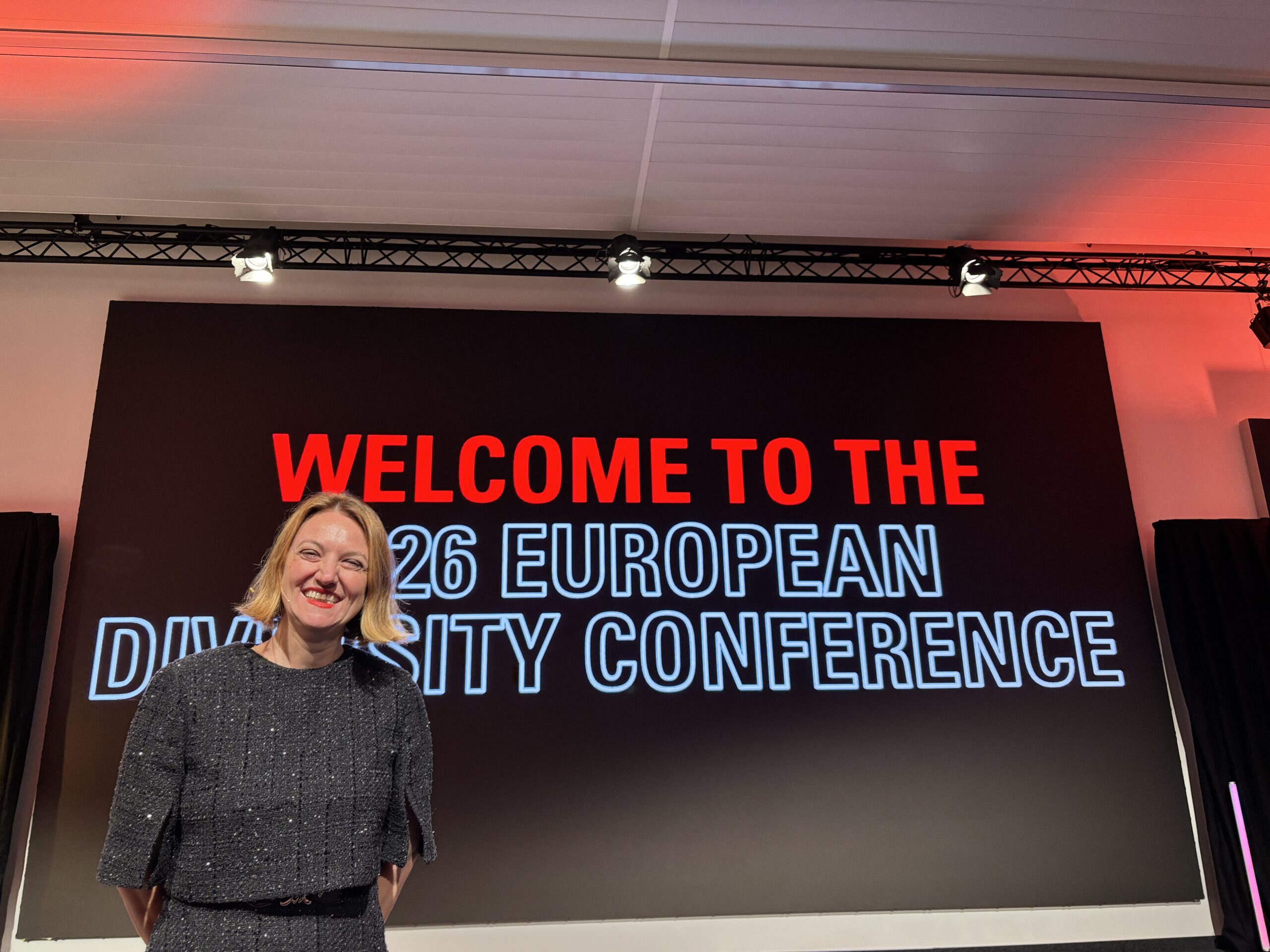 Aurélie Salvaire delivering a keynote on psychological safety at Toyota Europe